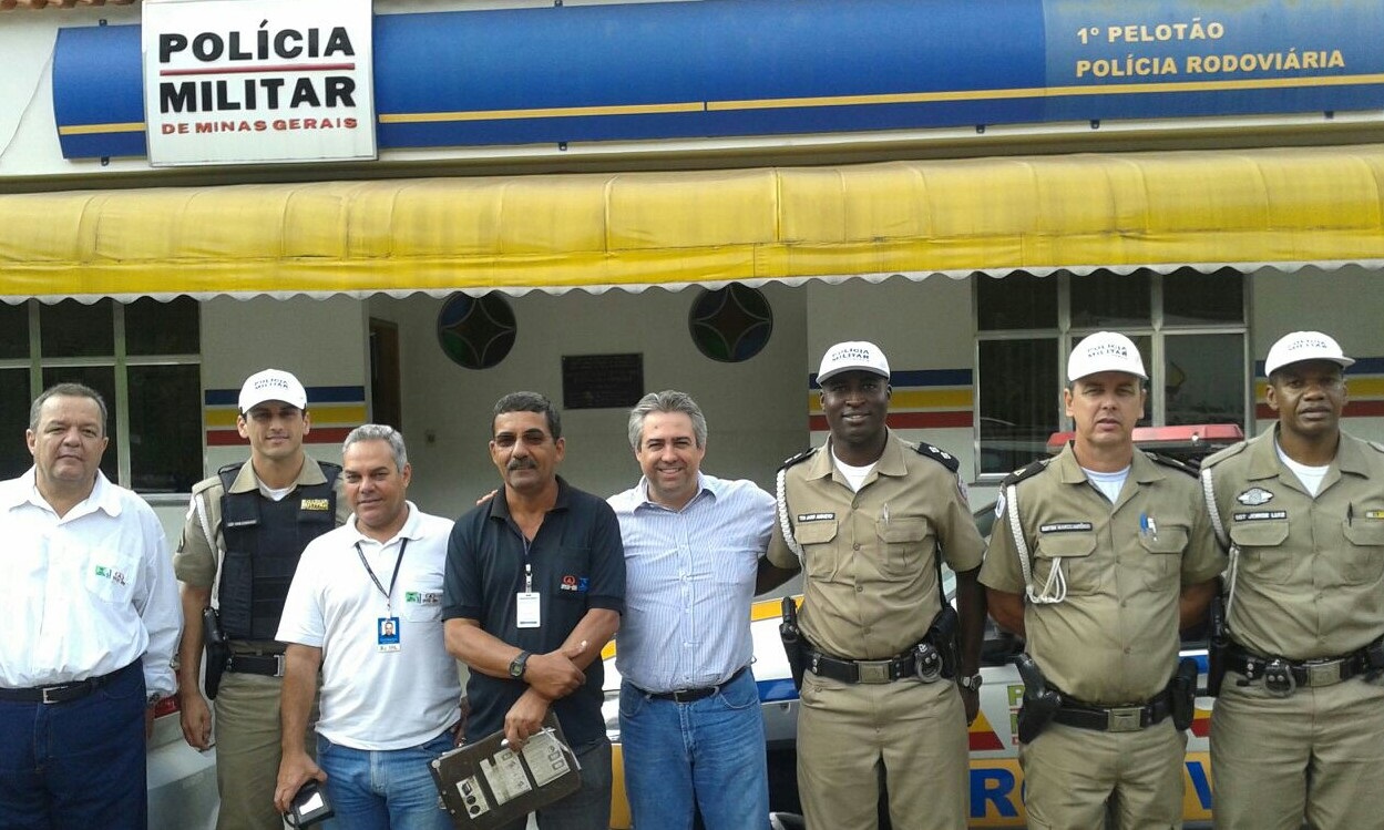 Os dados registrados pelo cronotacógrafo permite a reconstituição da viagem, que, no caso de acidentes, pode ser utilizado em laudos periciais. Foto: Divulgação / Ipem-MG