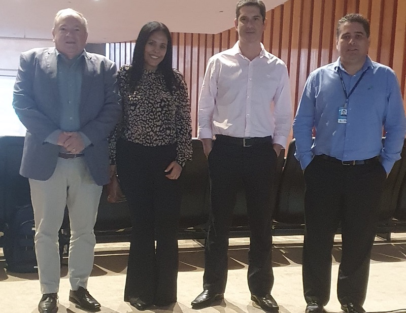 Diretoria do Ipem-MG durante Semana Mineira de Controle Interno. Foto: Divulgação / Ipem-MG