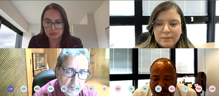 Capacitação Diálogos Correcionais foi realizada no formato online. Foto: Divulgação / Ipem-MG