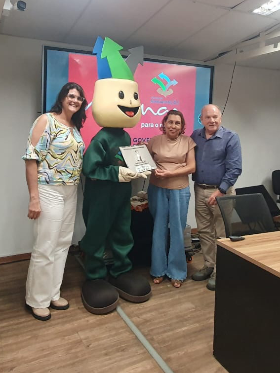 Equipe do Ipem-MG recebe placa e certificado de Destaque do Ambientação 2025. Foto: Divulgação / Ipem-MG 